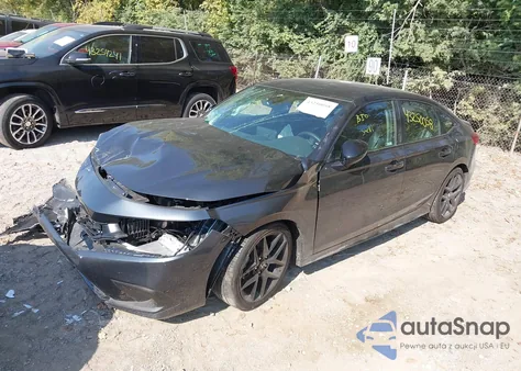 2024 Honda Civic Sport z USA, uszkodzony, nr VIN 2HGFE2F57RH533080